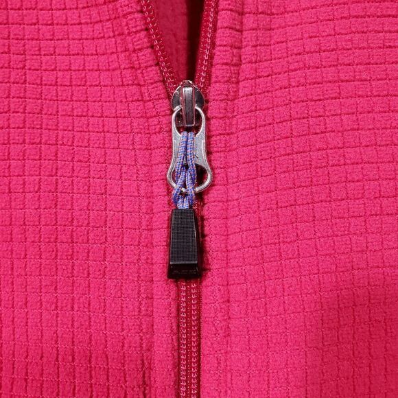 Nike Jacket Womens Small Pink Waffle Fleece Acg Therma Astylar Hood Full Zip Vtg - Picture 8 of 10